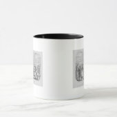 Les Splendeurs de la Republique', 1872 Tasse (Zentrum)