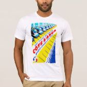 Les Trains du Soleil ~ Côte d'Azur T-Shirt (Vorderseite)