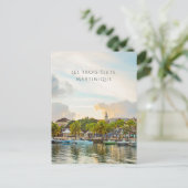 Les Trois-Îlets, Martinique travel Postkarte (Stehend Vorderseite)