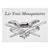 Les Trois Mousquetaires - Die drei Musketiere Poster (Vorderseite)