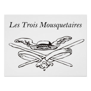 Les Trois Mousquetaires - Die drei Musketiere Poster