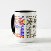 Les Trois Oiseaux Tasse (Vorderseite Links)