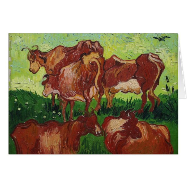 les vaches Van Gogh (Vorderseite (Horizontal))