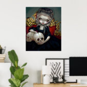 Les Vampires: Les Crânes ART PRINT Rokoko vampire Poster (Heimbüro)