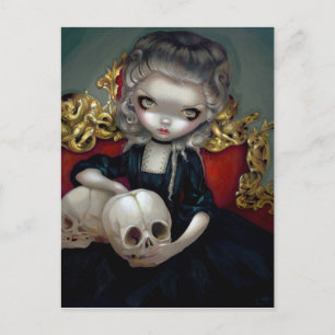 "Les Vampires: Les Crânes" Postkarte