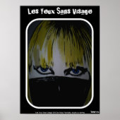 'Les Yeux Sans Visage' Poster (Vorne)