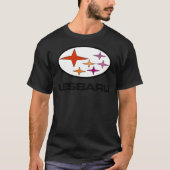 Lesbaru - Lesbische Logoaufkleber für Autos T-Shirt (Vorderseite)