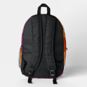 Lesbe Bedruckter Rucksack (Rückseite)