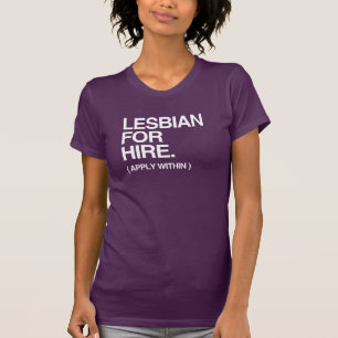 LESBE LESBENFRAU AUF BESTELLUNG T-Shirt