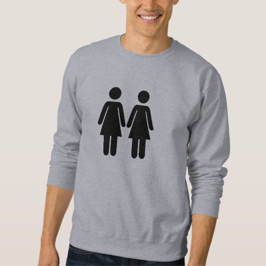 Lesbe Sweatshirt (Vorderseite)