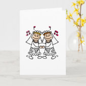 Lesbe tanzen zuerst karte (Gelbe Blume)