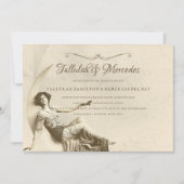 Lesben bis Mondfeier Hochzeit Einladung (Vorderseite)