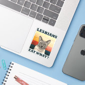 Lesben essen was? aufkleber (Laptop mit iPhone)