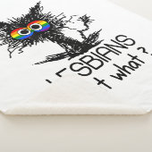 Lesben essen, was Katze Funny Spaß macht LGBTQ Sto Sherpadecke (3/4)