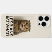 Lesben essen was Lustiges Case-Mate iPhone Hülle (Rückseite (Horizontal))