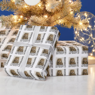 Lesben essen was Lustiges Geschenkpapier