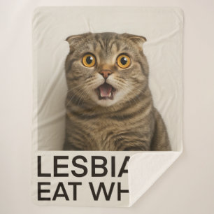 Lesben essen was Lustiges Sherpadecke
