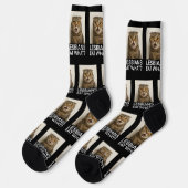 Lesben essen was Lustiges Socken (Linkes Detail)