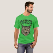 Lesben essen was T-Shirt (Vorne ganz)
