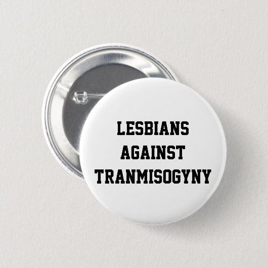 Lesben gegen transmisogyny button (Vorne & Hinten)