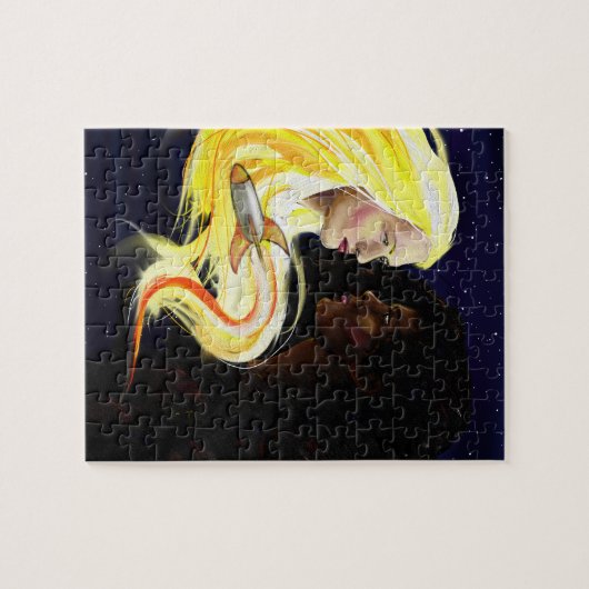 Lesben im Raum Puzzle (Horizontal)