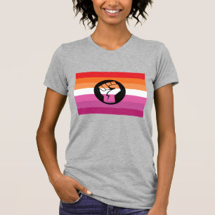 Lesben-Protestflagge T-Shirt