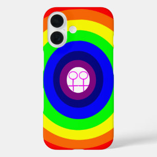 Lesben rund um Regenbogen iPhone 16 Hülle