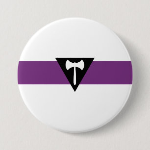 Lesben-Stolz-Flagge Button