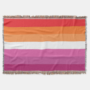 Lesben-Stolz-Flagge Decke