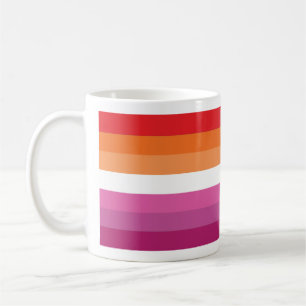 Lesben-Stolz-Flagge Kaffeetasse