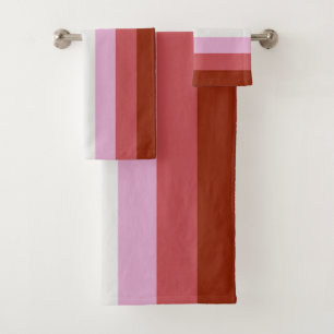Lesben-Stolz-Flagge (Ursprung) Badhandtuch Set