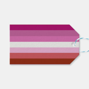 Lesben-Stolz-Flagge (Ursprung) Geschenkanhänger