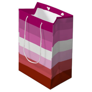 Lesben-Stolz-Flagge (Ursprung) Mittlere Geschenktüte