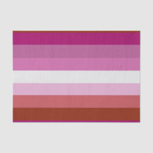 Lesben-Stolz-Flagge (Ursprung) Seidenpapier