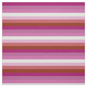 Lesben-Stolz-Flagge (Ursprung) Stoff