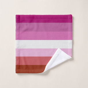 Lesben-Stolz-Flagge (Ursprung) Waschlappen