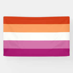 Lesben-Stolzflagge LGBTQ Banner