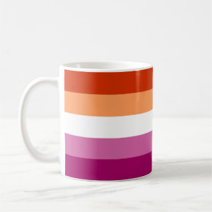 Lesbenflagge Kaffeetasse