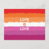 Lesbenstolz Postkarte (Vorderseite)