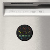 Lesbensymbol Magnet (In Situ (Geschirrspüler))