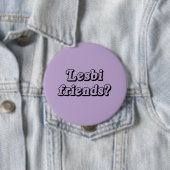 LESBI-FREUNDE BUTTON (Beispiel)