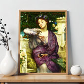 Lesbia und ihr Spatz von Sir Edward John Poynter Poster