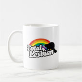 LESBIAN BIER INSGESAMT -.pnng Kaffeetasse (Links)