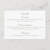 Lesbian Brides Regency Pink Roses Begleitkarte (Vorderseite)