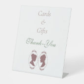 Lesbian Brides Regency Pink Roses Sockelschild (Vorderseite)