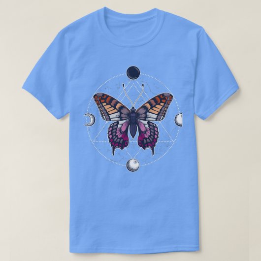Lesbian Butterfly T-Shirt (Design vorne)