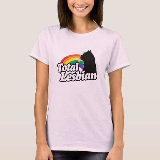 LESBIAN CAT INSGESAMT -.pnng T-Shirt (Vorderseite)
