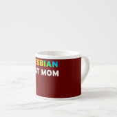 Lesbian Cat Mama Funny Kitten Kitty Feline Pet Espressotasse (Vorderseite Rechts)