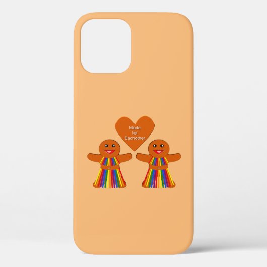 Lesbian Christmas Gingerbread Ladys Couple Case-Mate iPhone Hülle (Rückseite)