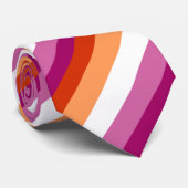 Lesbian Colors Krawatte (Gerollt)